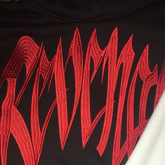 revenge split crewneck